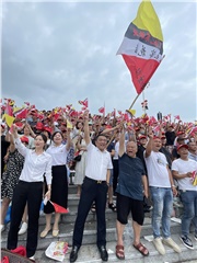 龙腾潇湘*山水沅陵，中国沅陵2023沅陵酱酒杯龙舟大赛现场
